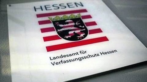 Eingangsschild Landesamt für Verfassungsschutz Eingangsschild Landesamt für Verfassungsschutz