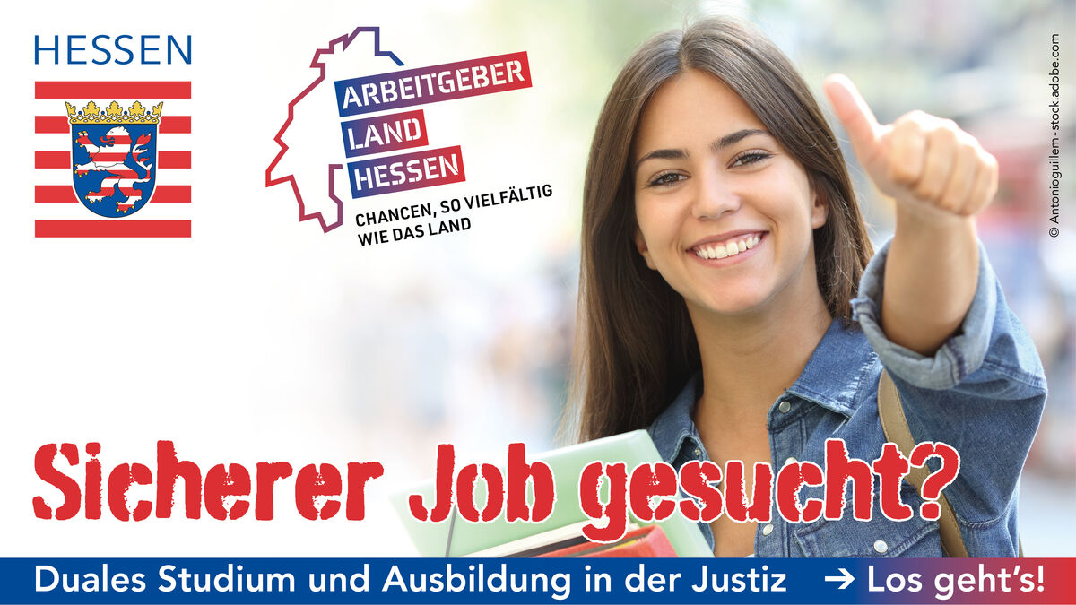 Justizverwaltung Arbeitgeber Land Hessen